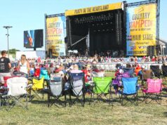 Heartland Stampede Music Festival The Country Stampede Music Festival is an outdoor country music and camping festival held at Heartland Motorsports Park, south of Topeka, Kansas.