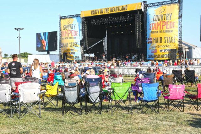 The Country Stampede Music Festival is an outdoor country music and camping festival held at Heartland Motorsports Park, south of Topeka, Kansas.