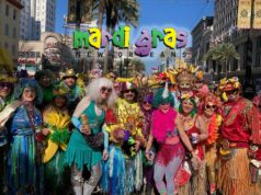 New Orleans Mardi Gras The holiday of Mardi Gras is celebrated in southern Louisiana, including the city of New Orleans.